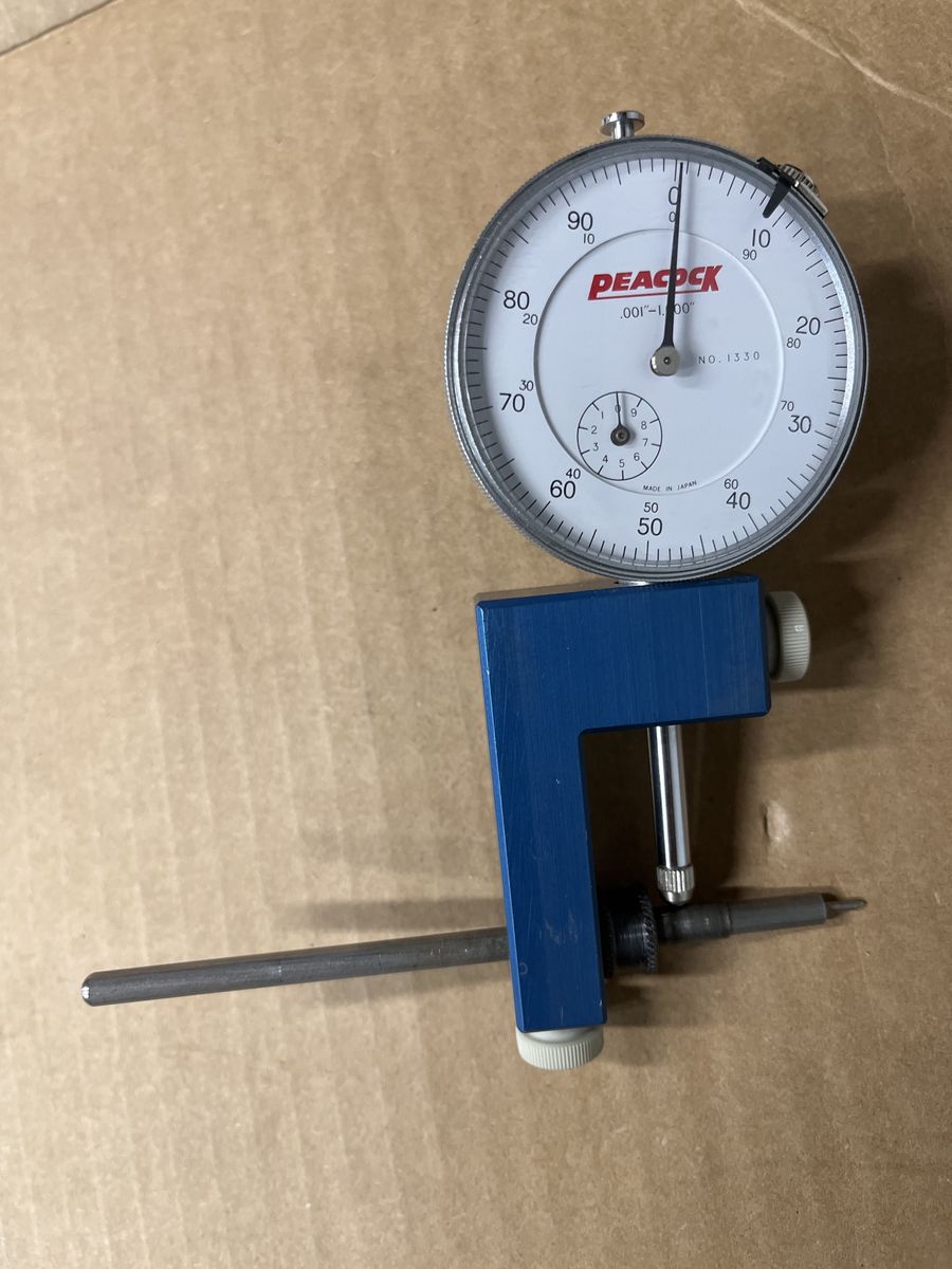 Sinclair brass neck gauge.