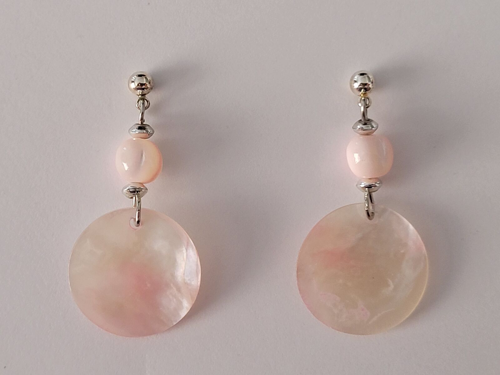 Pink Pierced Earrings