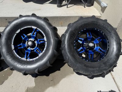 Sand Paddle tires and Alloy wheels