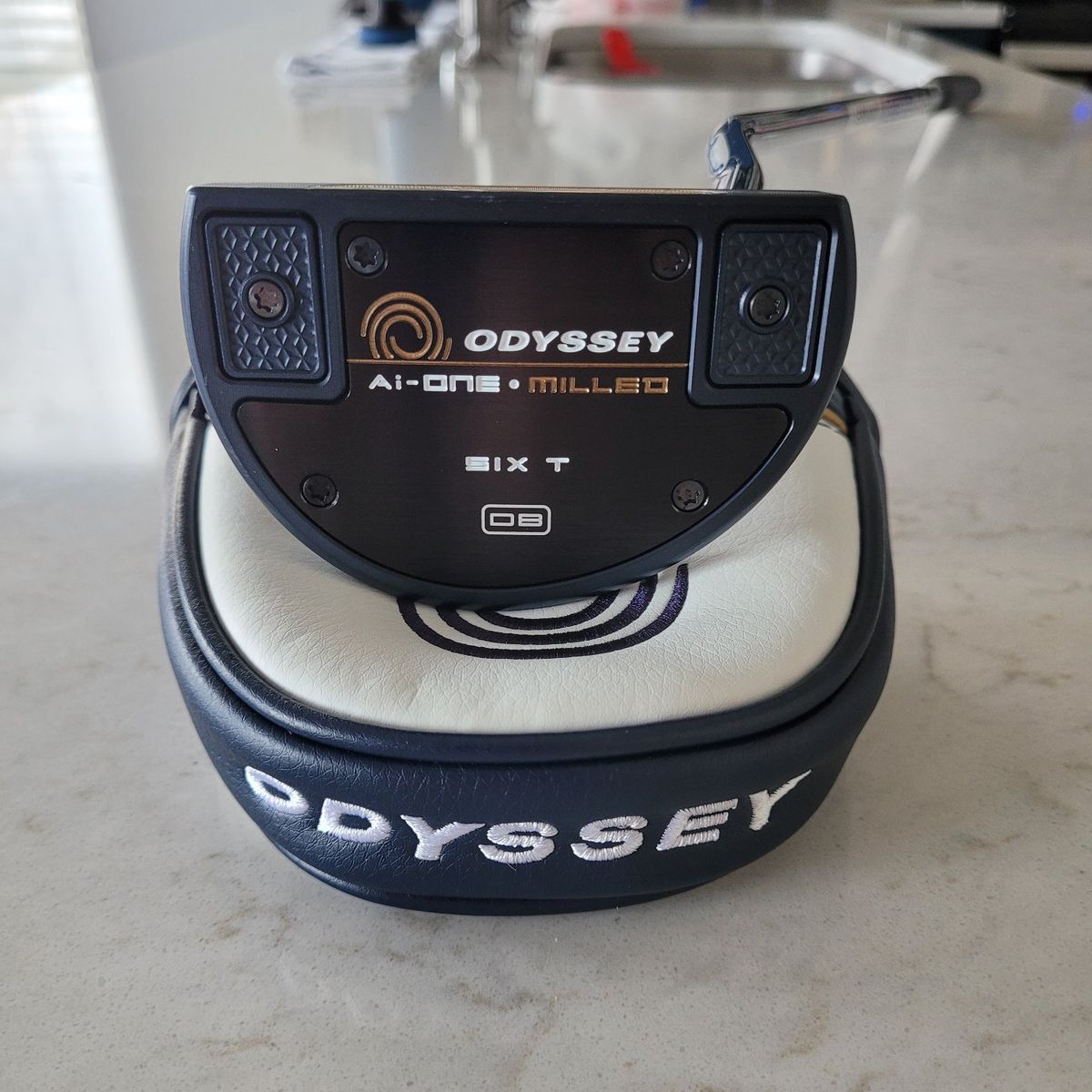 NEW-Odyssey Ai-One Milled Six T DB Putter 35in