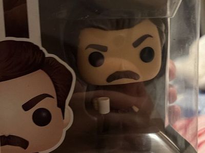 Funko Pop! Television Parks and Recreation Ron Swanson #499 Vinyl Figure
