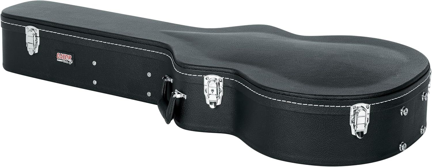 NEW Gator Cases Deluxe Wood Case for Jumbo Acoustic Guitars (GW-JUMBO)