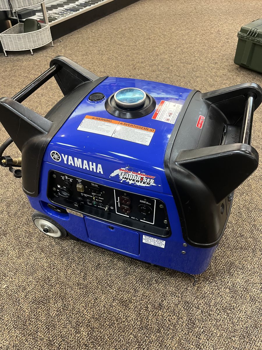 Yamaha EF3000iSEB 3000-Watt Inverter Generator With Propane Attachment