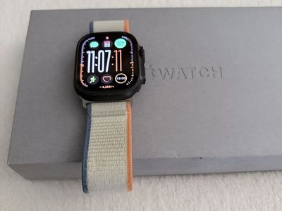 Apple Watch Ultra 2 49mm GPS + Cellular Titanium Case with Alpine Loop Band - Excellent Condition