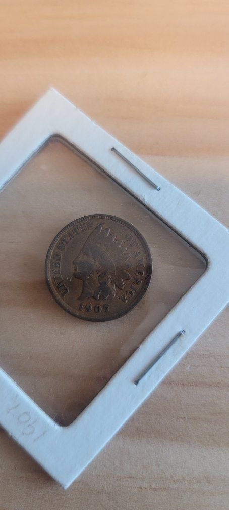 1907 Indian Head Penny - Collectible US Coin