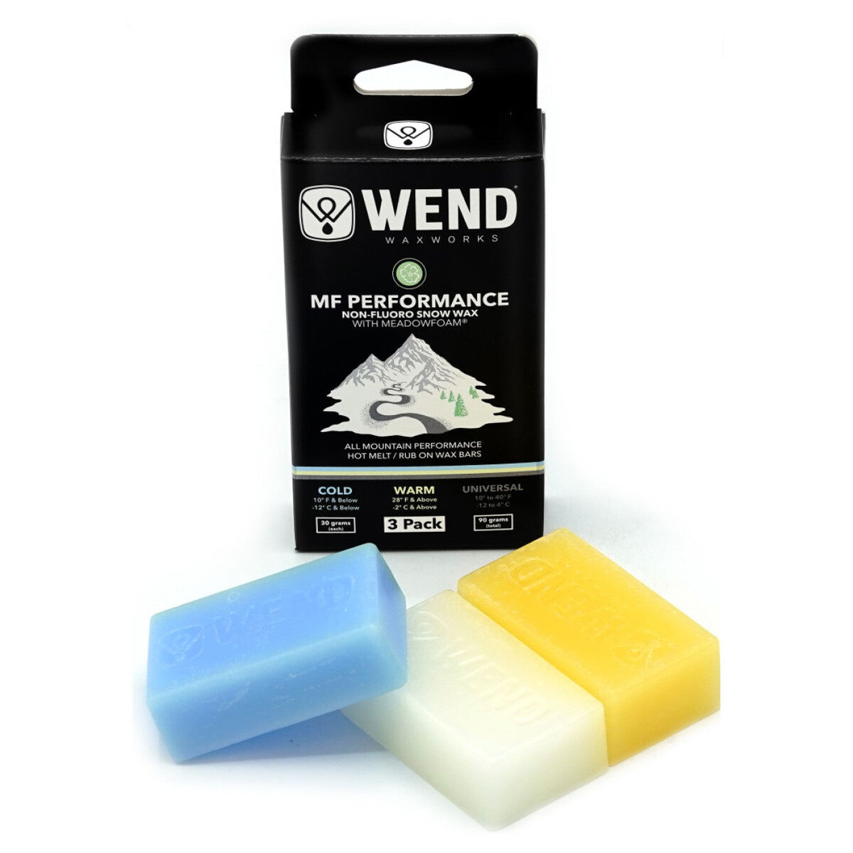 Wend MF Performance 3-Pack 90G - Combo Kit Cold/Warm/Uni