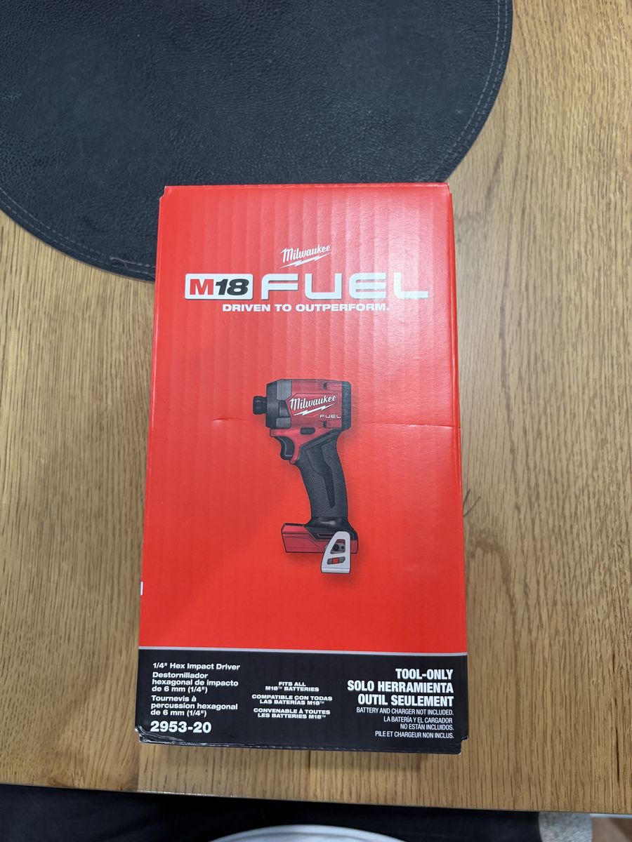 Milwaukee M18 FUEL 1/4" Hex Impact Driver 2953-20 Tool Only