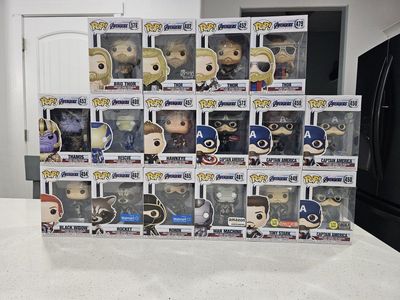 Marvel Endgame Funko pops