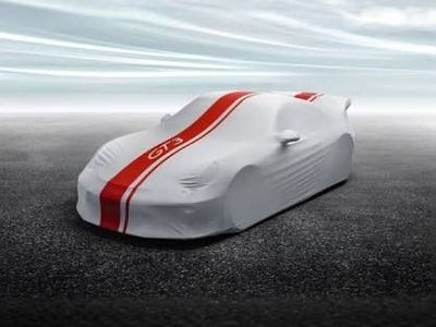 GT3 992.1 Red Stripe Car Cover for a wing car