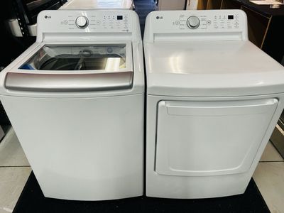 Lg Electric Top Load Set