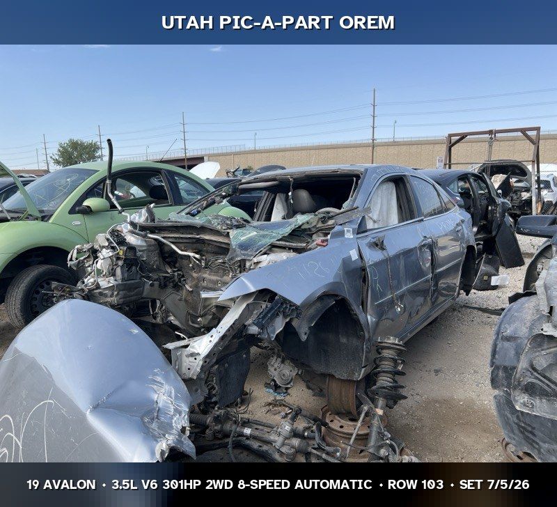 2019 Toyota Avalon Parts - UTPAP Orem