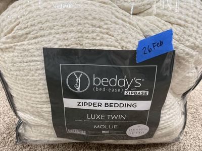 Beddys TWIN Mollie Minky Zipbase