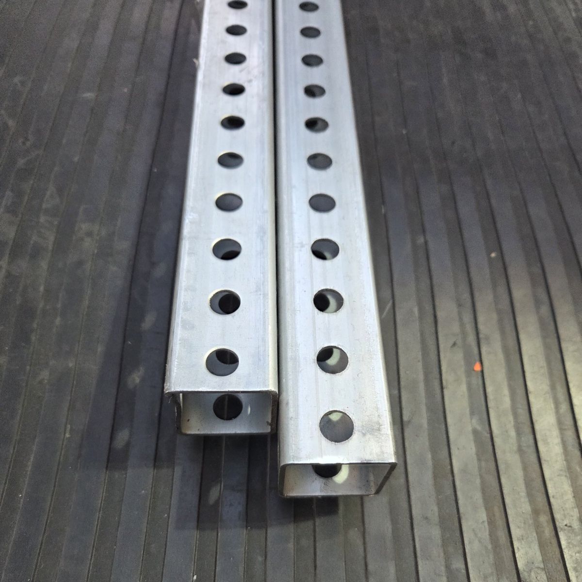 square post sign galvanized steel 1-1/2"×6' & 8'