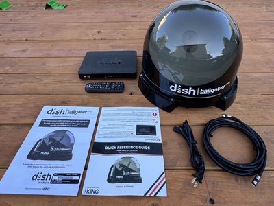 Portable KING DTP4950 DISH Tailgater Pro Bundle