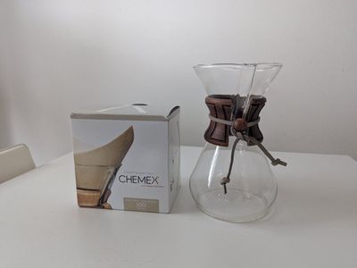 Chemex Pour-Over Glass Coffee Maker