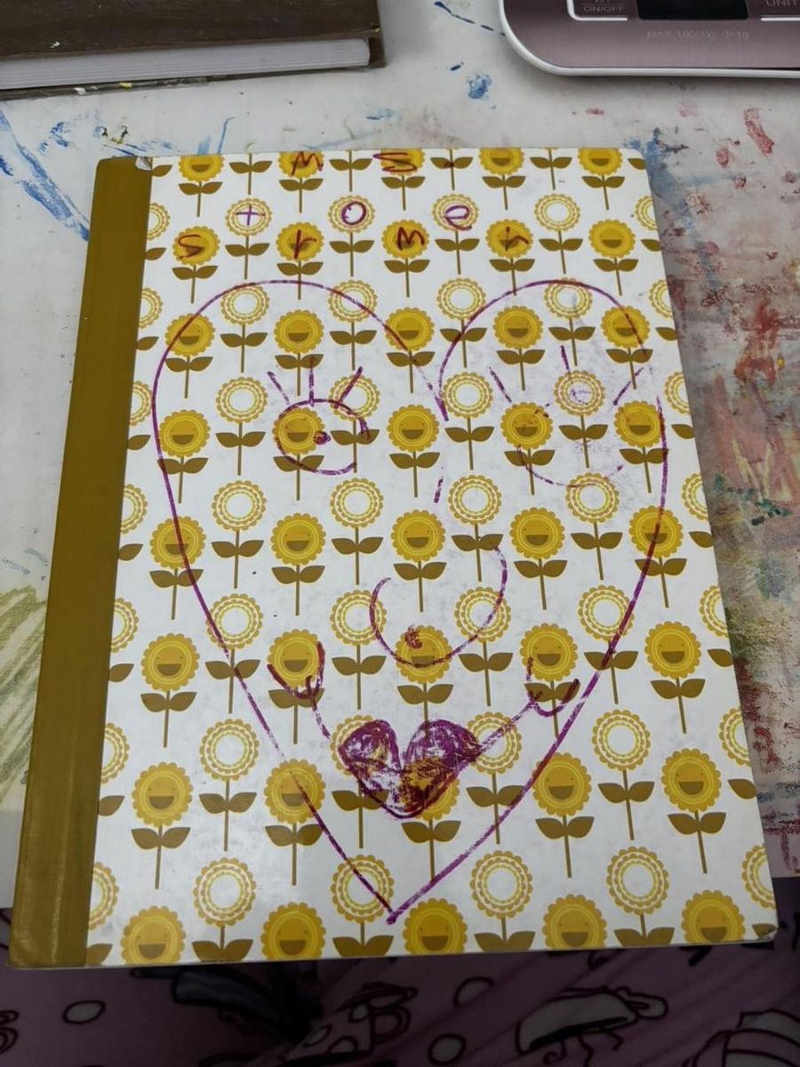 Studio C Sunshine Carolina Pad Lined Notebook with Sunflower Design