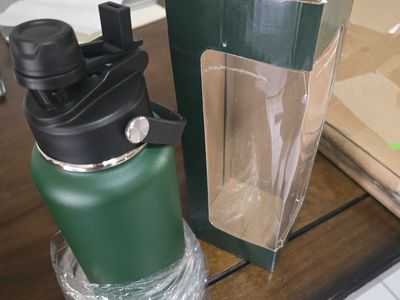32 oz dual spout SS water bottles
