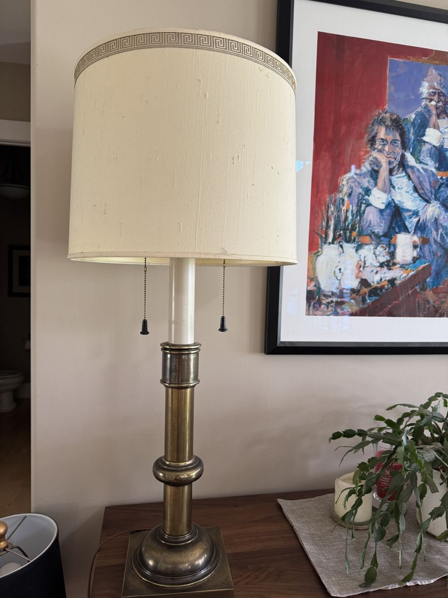 Elegant Solid Brass Lamp