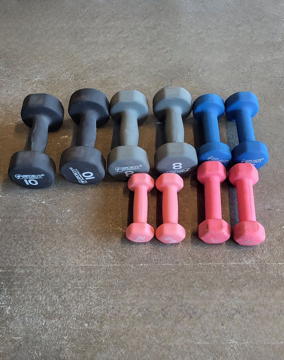 dumbbells 56 pounds