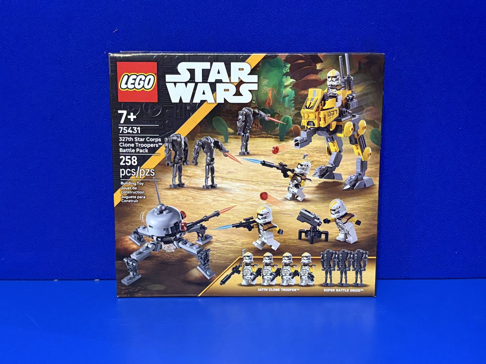 LEGO Star Wars 75341 327th Star Corps Clone Troopers Battle Pack 258 Pieces New Sealed