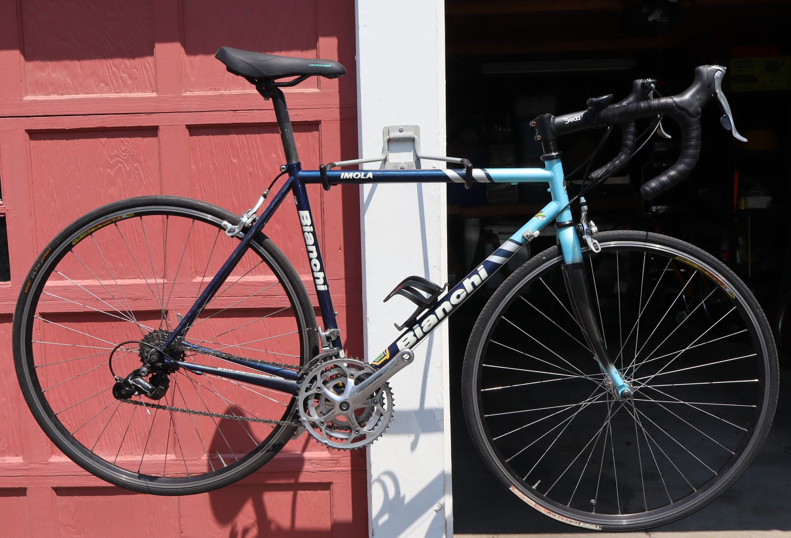 Bianchi Imola road bike with Shimano 105 groupset
