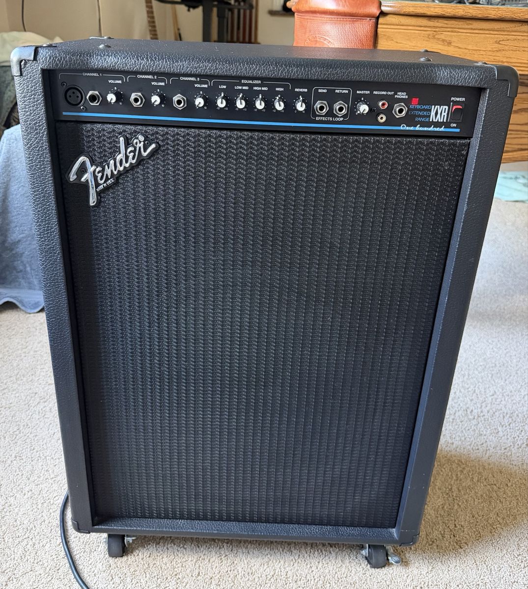 Fender KXR 100 Keyboard Extended Range Amplifier - 100W 3-Channel Combo Amp
