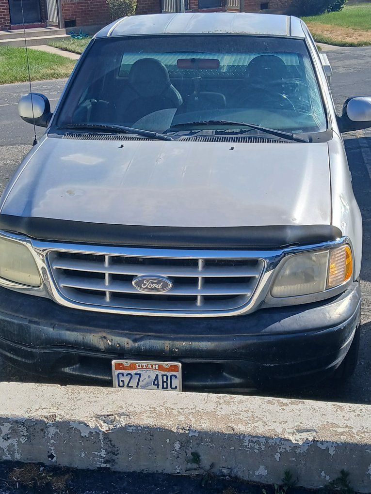 Used Ford F-150 Pickup Truck, Silver, with Toolbox
