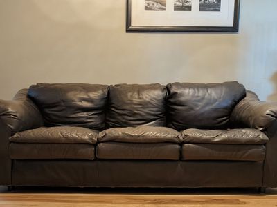Leather Couch
