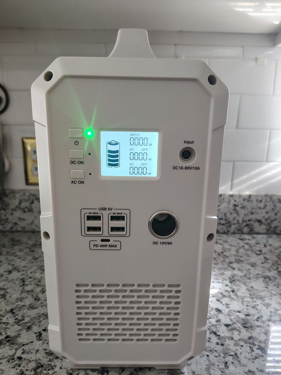 1500 Wh Solar Generator with (2) 200 W Solar Panels