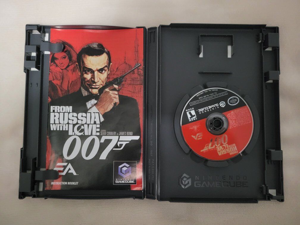 From Russia With Love 007-Nintendo GameCube—CiB-te