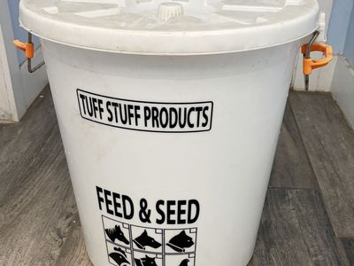 Several Feed Buckets