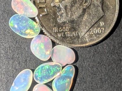 NATURAL ETHIOPIAN WELO OPAL CABOCHON LOT
