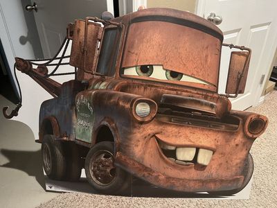 Disney Pixar Cars Tow Mater Cardboard Cutout