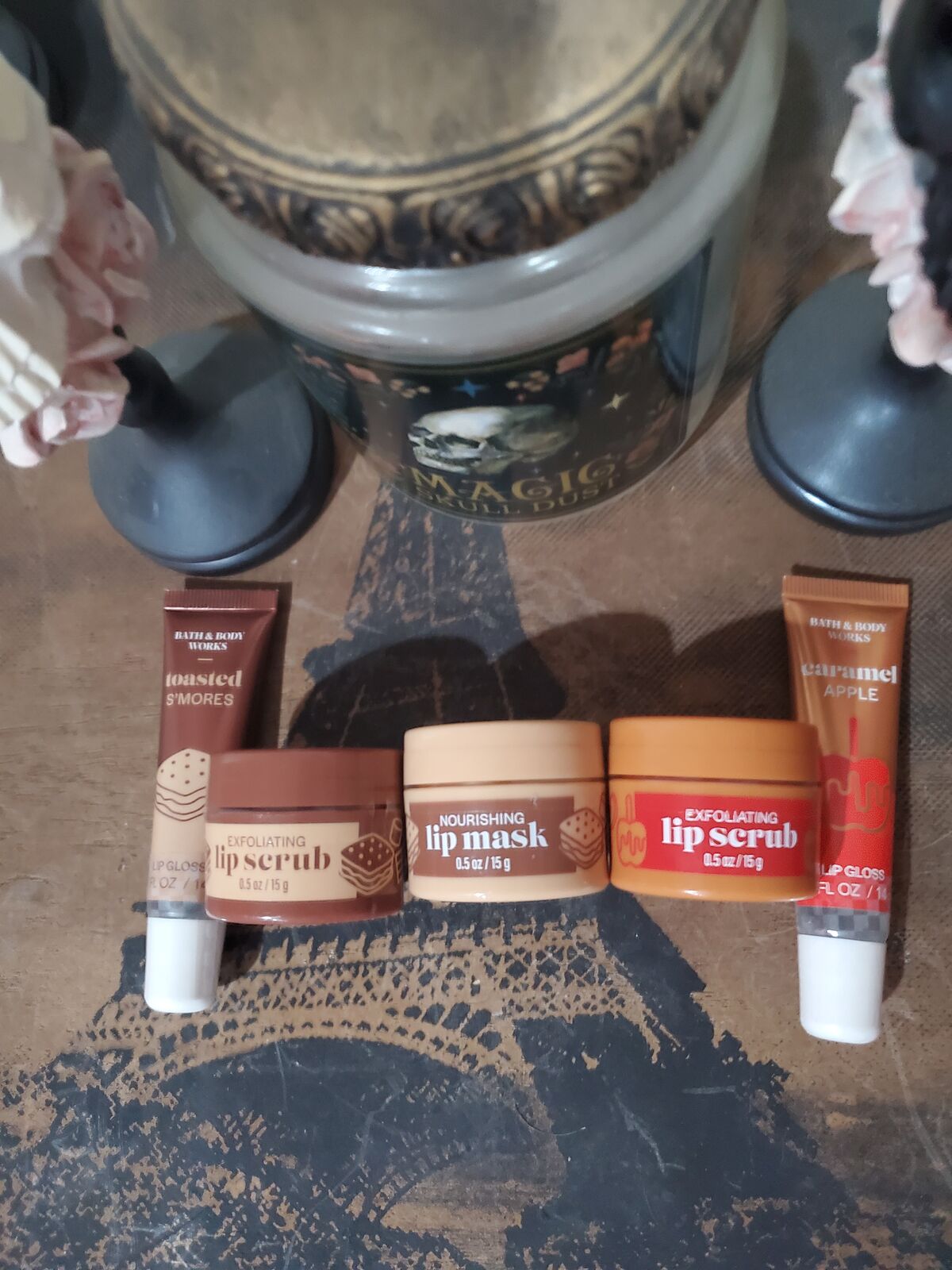 Bath & Body Works Lip Scrub, Mask, Balm Set