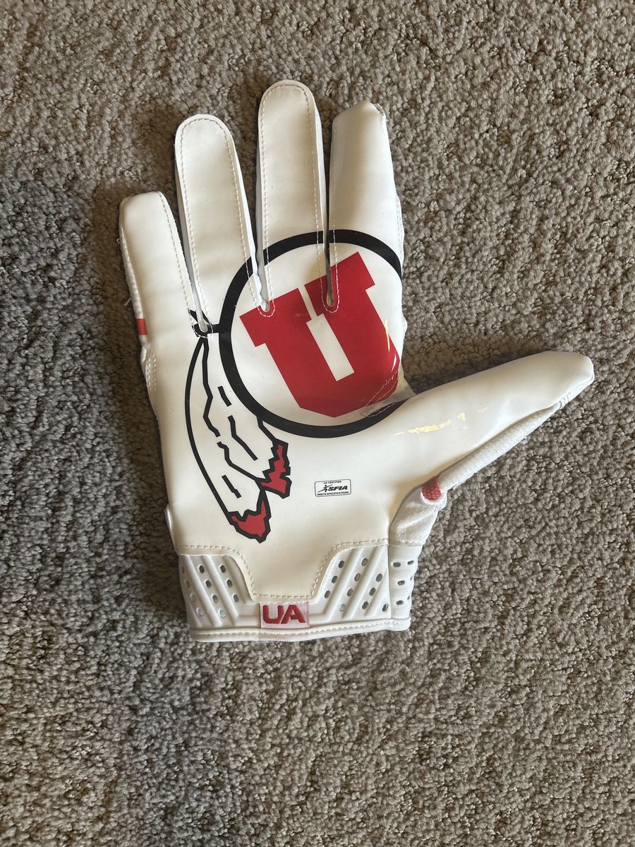 Game Used Utah Utes Glove
