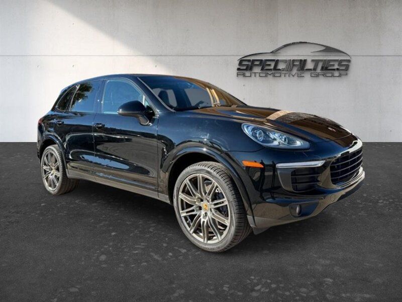 2018 Porsche Cayenne Platinum Edition