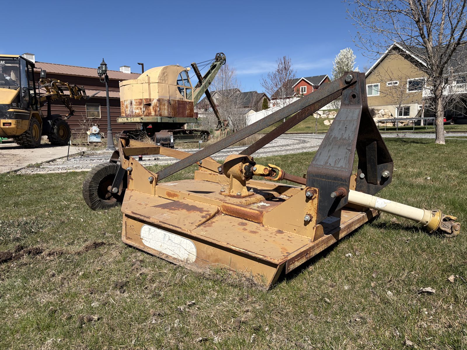 3-Point PTO Brush Hog / Rotary Cutter – 4–5 ft