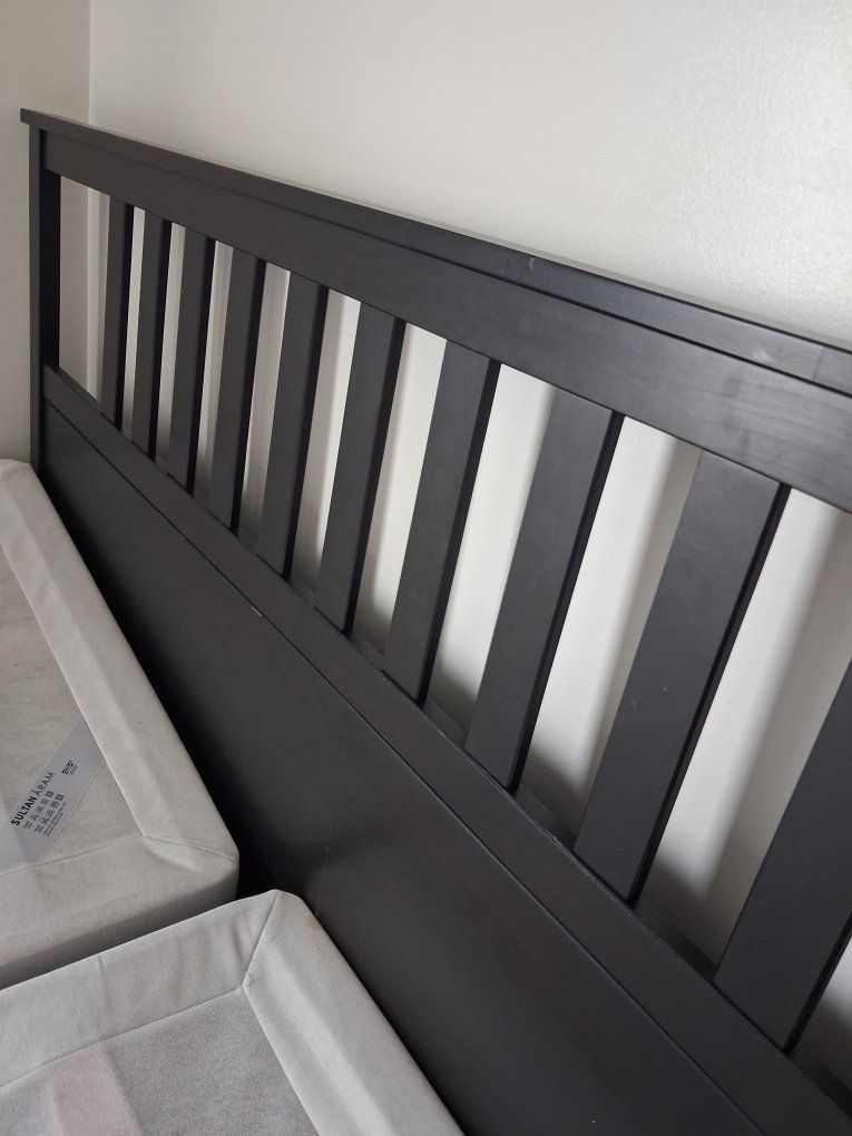Black HEMNES California King Bed – $120