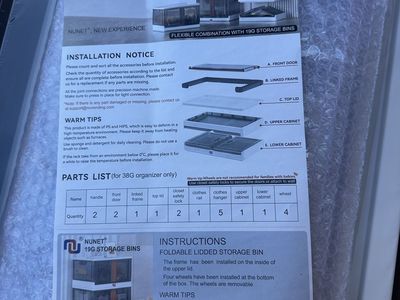 Collapsible Storage Organizer - New