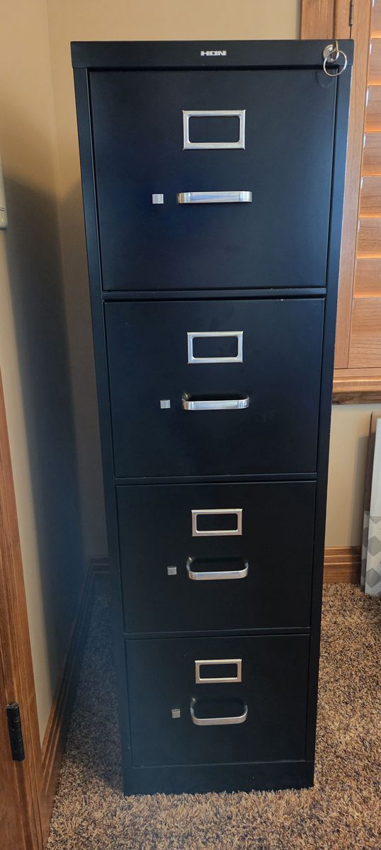 HON 4 Drawer Filing Cabinet