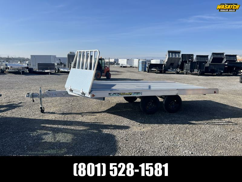 Aluma 8.5x14 8614DH Snowmobile Trailer