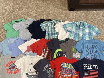 4T Boys Short Sleeve Shirts