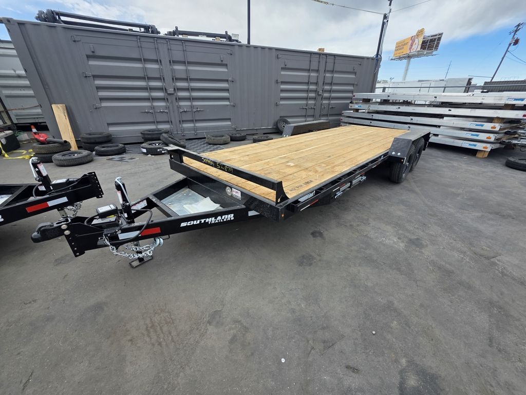 2026 Southland Trailers 7X20 LBAT52 10K Equipment Flatbed Car Hauler
