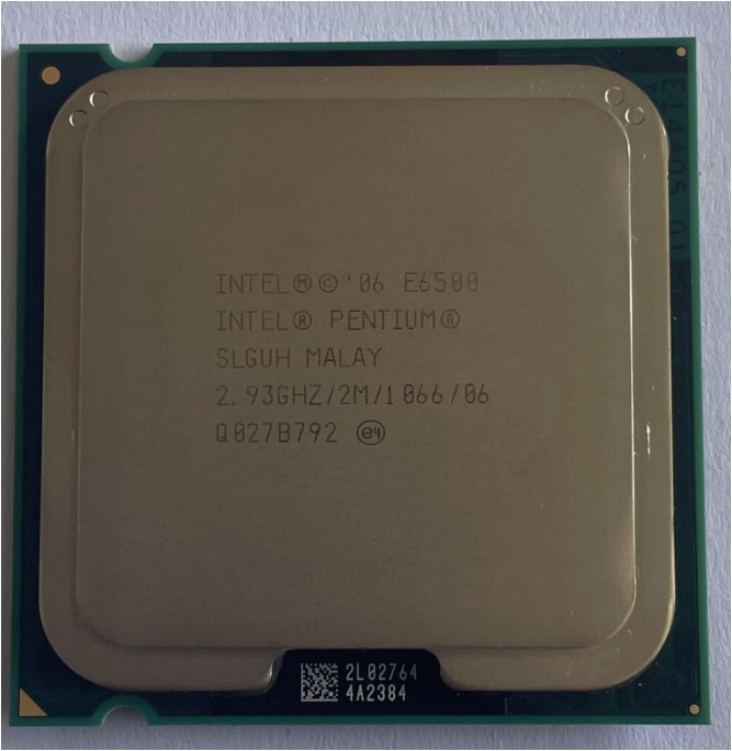Intel Pentium E6500 CPU | LGA-775 (Retro) | TESTED!