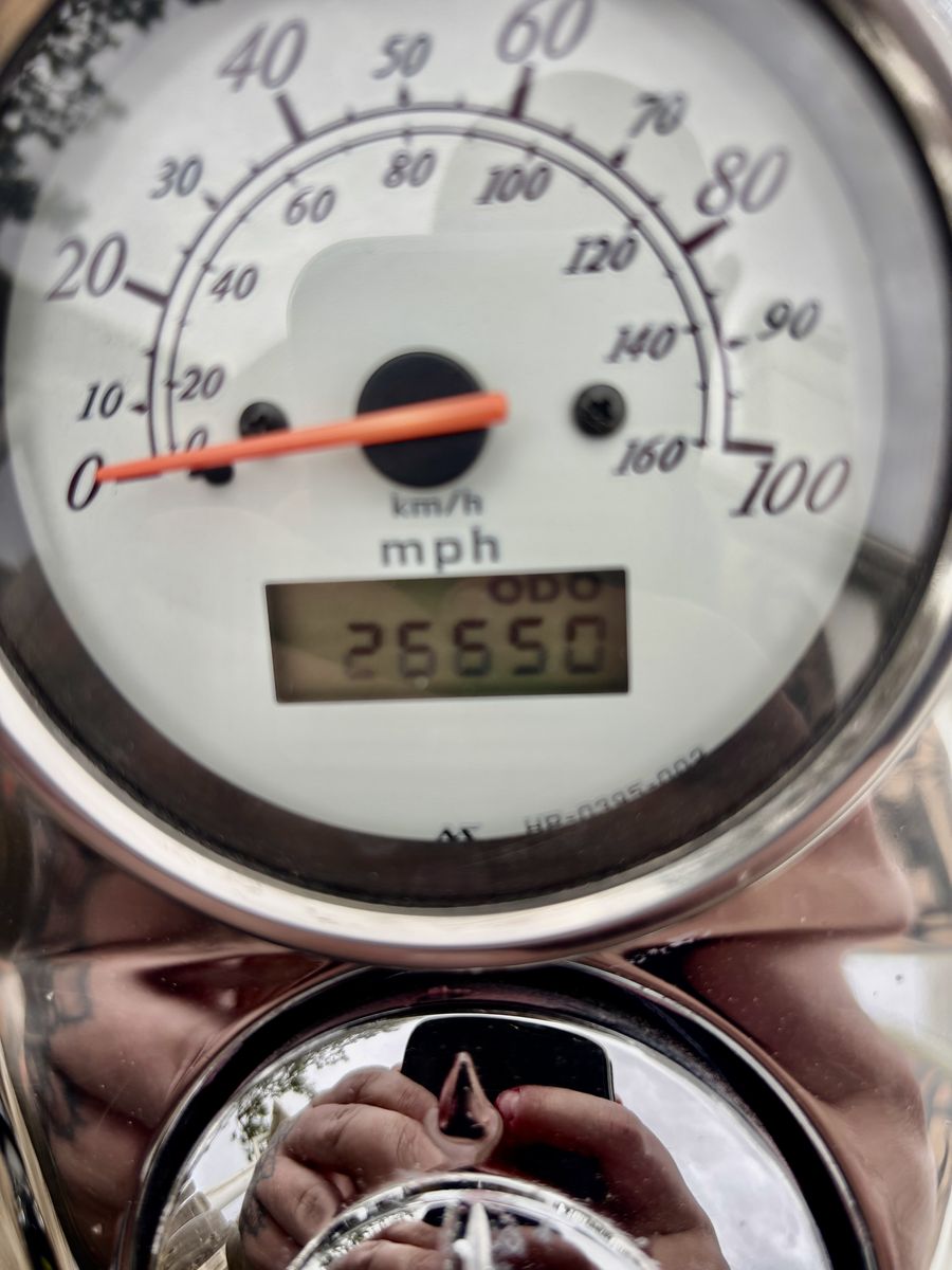 2002 Honda Shadow ACE 750cc STOCK