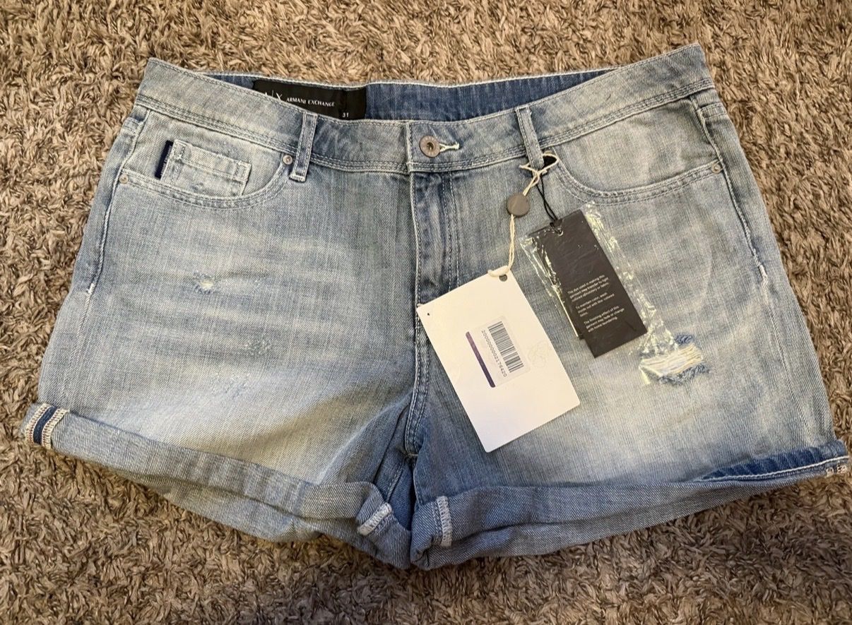AX Armani Exchange size 31 light indigo wash denim