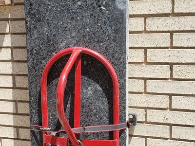 Granite fireplace hearth