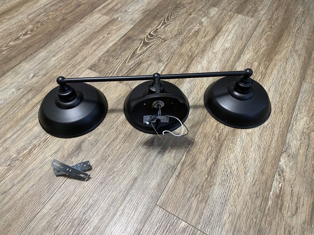 Bathroom Vanity Light Triple Wall Sconce Lighting