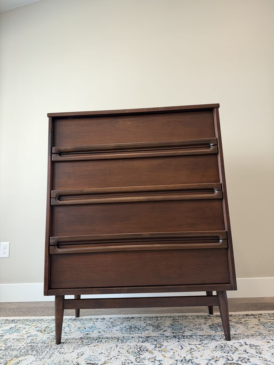 Bassett MCM Tall Dresser