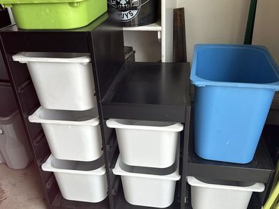 IKEA TROFAST Storage Unit with Bins